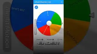 Spinning the Wheel until Muhammad Ali loses 12 #sports #fighting#martialarts#boxing #ali#sonnyliston