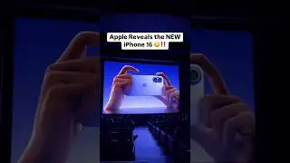 Apple announces the iPhone 16 ‼️📱 #appleevent
