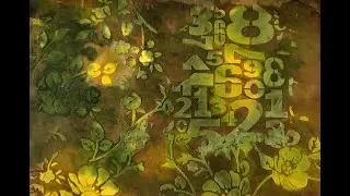 Epically EASY Stencil Spackle Coffee Dyed Mixed Media Paper - Part 2 of 2