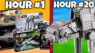 Building LEGO Sets for 24 HOURS!