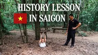 History lesson in Saigon (Vietnam war)