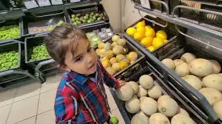 Aveer went to buy fruits I learn fruit  identification #school #kidsactivities