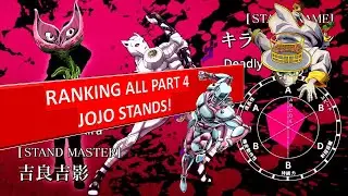 RANKING ALL PART 4 DIAMOND IS UNBREAKABLE JOJO STANDS!