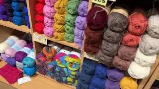A DAY WITH ME: WE WENT TO A YARN STORE AND I BOUGHT MYSELF SILK FOR €15 PER SKEIN😱