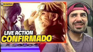 LIVE ACTION DE NARUTO VAI DAR RUIM - React Ei Nerd - Fred | Anime Whatever