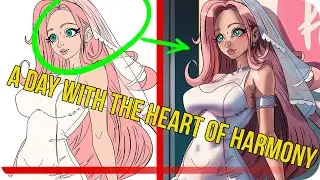 A Day with The Heart of Harmony - Commissions OPEN