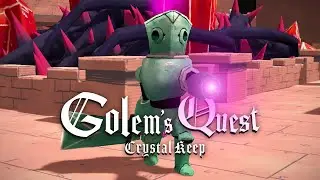 TGA23 - Malmö - Game Project #4 - Golems Quest Crystal Keep Trailer