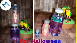 How to make magical poison for Halloween party| magically decoration for Halloween party| #The M