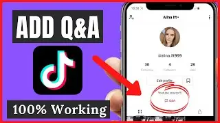 How to Add Q&A into your Tiktok Bio 2024 | Q&A Option