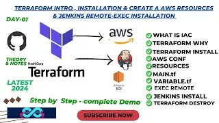 Day-01 Terraform basic & Create a AWS Resources  & Jenkins remote-exec install | RESUME PROJECT