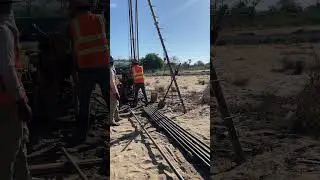 Activity of soil investigation work at site