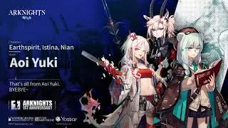 Arknights 1st Anniversary CV Greetings 03