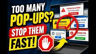 Too Many Pop-Ups? Stop Annoying Browser Ads & Notifications FAST!