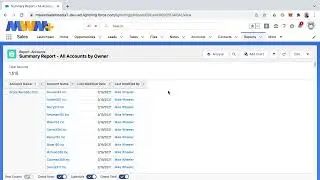 How to Create a Summary Report in Salesforce