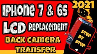IPHONE 7 LCD REPLACEMENT, TRANSFERING BACK CAMERA FROM OTHER IPHONE. GUIDE STEP BY STEP..