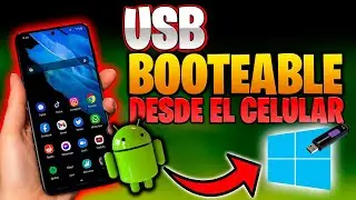 Create a bootable USB with Windows from an Android phone in 2025