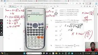 Cape Pure Mathematics UNIT 2 JUNE 2021 PAPER 1
