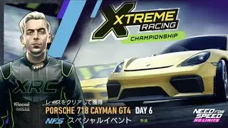PORSCHE 718 CAYMAN GT4 | Day 6  Mastery | NFS No Limits: XRC