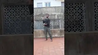 Double nunchaku L-strike short tutorial #nunchaku #karate #aakarsh