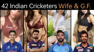 42 Indian Cricketers Wife 2024 ! Most Beautiful Wives Of Indian Cricketers