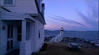Maine Lighthouse - Marshall Point Light - Early Morning