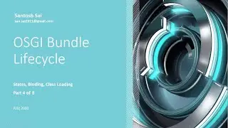 3.4 Bundle Lifecycle