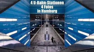 Street Photography: 4 U-Bahn-Stationen 4 Fotos in Hamburg
