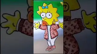 Maggie Simpson GLOW UP 🥰 Transformation 