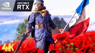 Epic France WWII Battles in Battlefield 5 | 4K Ultra RTX 4070