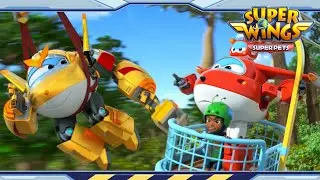 Little Bugs Big Trouble | Super wings season 5 | Super wings super pets | EP13