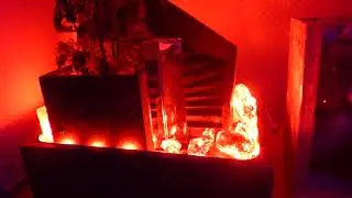 Selbst gebauter Lichteffekt: Zimmerbrunnen mit LEDs und Deko verschönern
