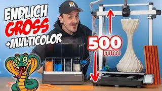 Anycubic Kobra 3 Max | HUGE 3D printer with multicolor! (Review 2025)