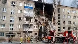 Взрыв в жилом доме в Орехово-Зуево и обрушение части дома