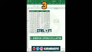 5 Amazing Excel shortcuts 2023 | #exceltricks #exceltips #exceltipsandtricks