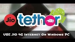 How to Use Free Jio 4G Unlimited Internet on PC