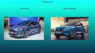 2017 Ford Fiesta vs 2021 Nissan Qashqai - Technical Data Comparison