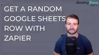 How to get a random row from Google Sheets with Zapier - Post random blog posts,  quotes and more