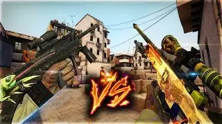 AUG VS AWP MERTCAN YÜREK YEMİŞ !! (CS:GO)