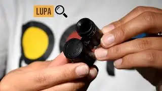 Lupa 60x con Luz LED