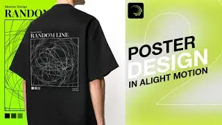 Simple Poster Design In Alight Motion