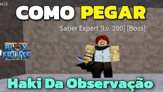 ✅ COMO PEGA HAKI DA OBSERVAÇÃO NO BLOX FRUITS
