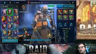 Raid Shadow LEgends - Admonitor guide
