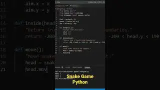Snake Game in Python | Create Snake Game in Python Using Turtle 