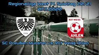SC Preußen Münster vs. Rot Weiss Ahlen | 14. Spieltag Regionalliga West