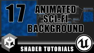 Animated Sci-Fi Background - Procedural Shapes and Patterns - Episode 17