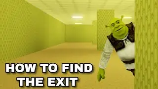 How to Find the Exit & Code in Shrek In The Backrooms Roblox