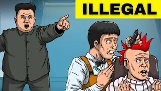 Normale Dinge, die in Nordkorea illegal sind