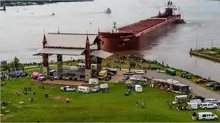 Paul R Tregurtha grounding in Duluth - 2014