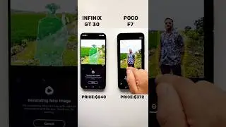Infinix GT 30 Pro vs Poco F7: AI Camera KING? 👑