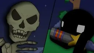 Stickman vs Skeletron - Terraria Animation